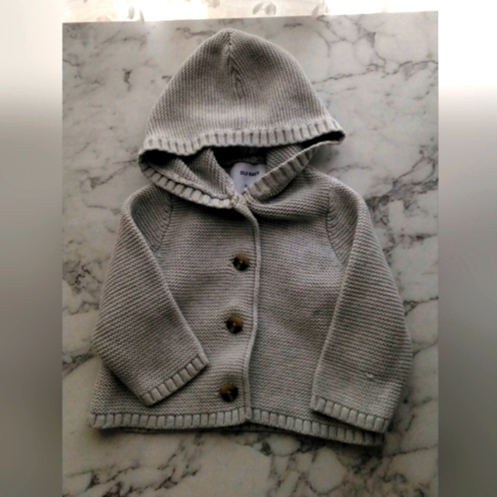 Old Navy‎ Baby Hooded Sweater - Picture 2 of 10